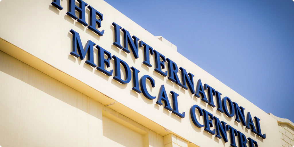 The International Medical Centre Contact Us Banner Img